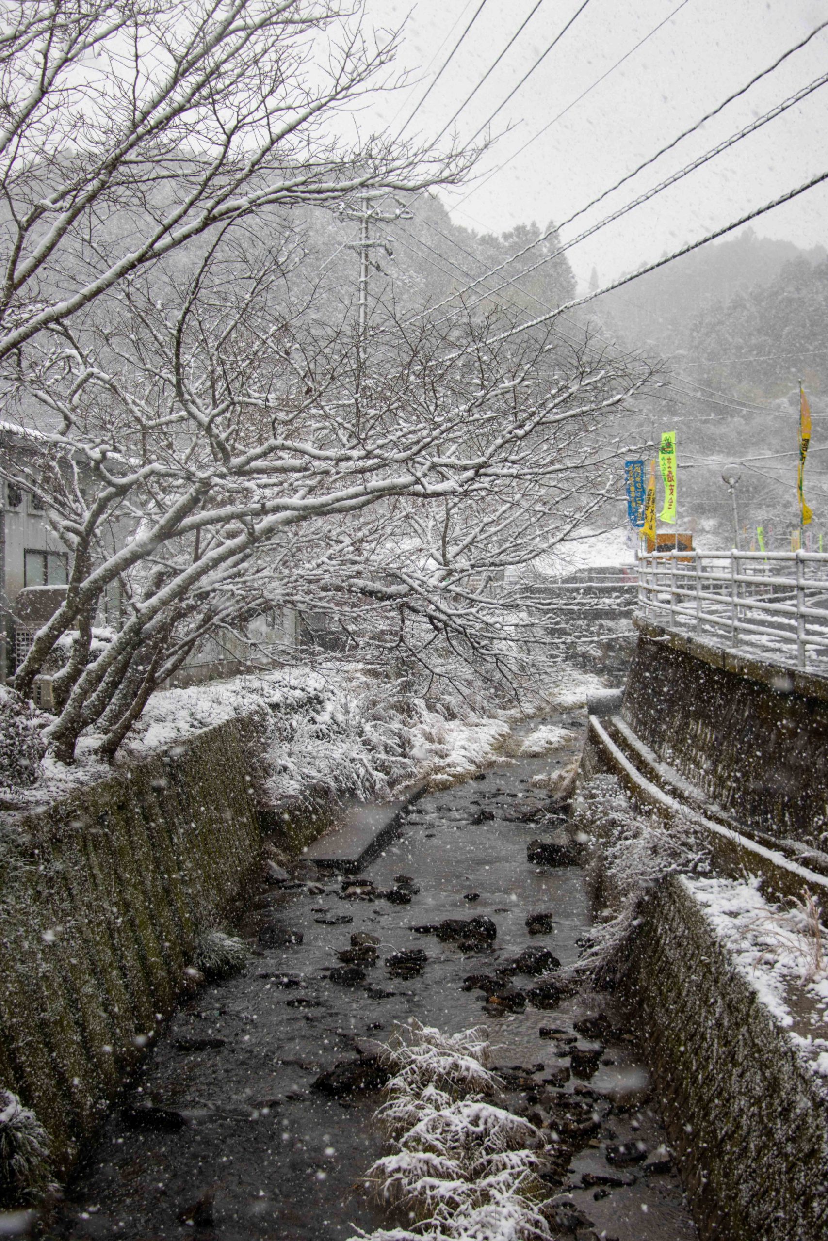 雪と十郎川